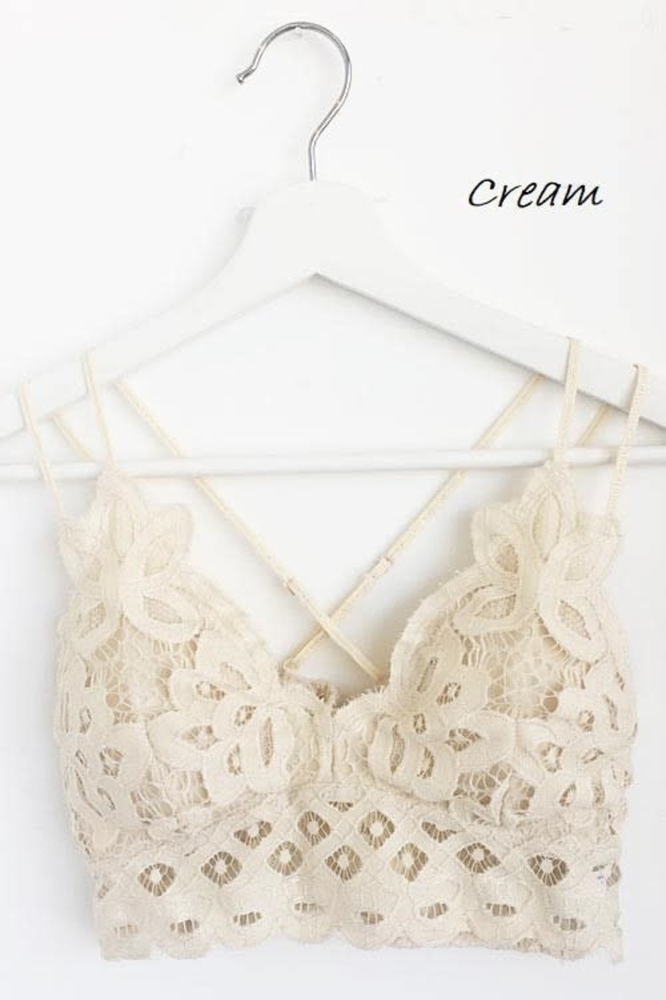 Crochet Lace Bralette New Color