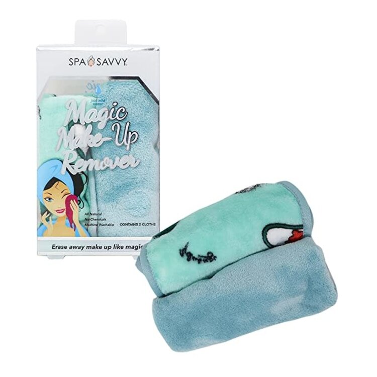 2 Pack - Magic Make-Up Remover Cloths Dark Red/Cherries