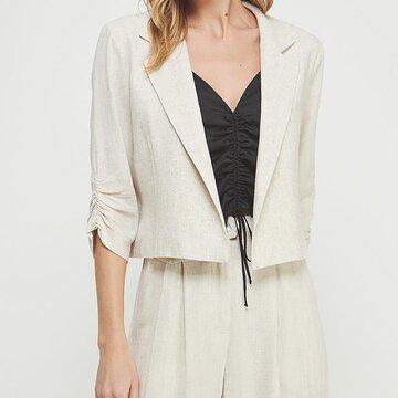 Bone Dry Crop Blazer