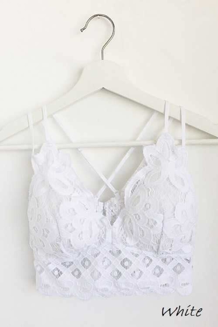 Crochet Lace Bralette New Color