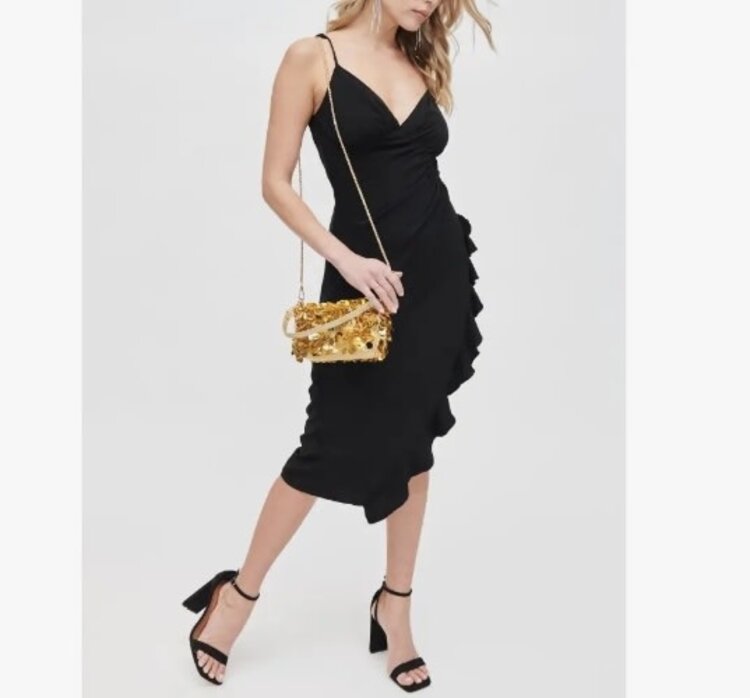 Twiggy Evening Bag Gold