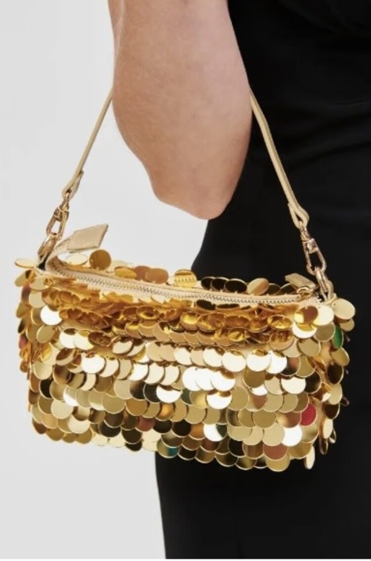Twiggy Evening Bag Gold