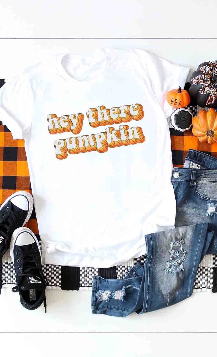 Hey There Pumpkin Graphic Tee
