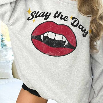 Slay the Day Graphic Sweatshirt