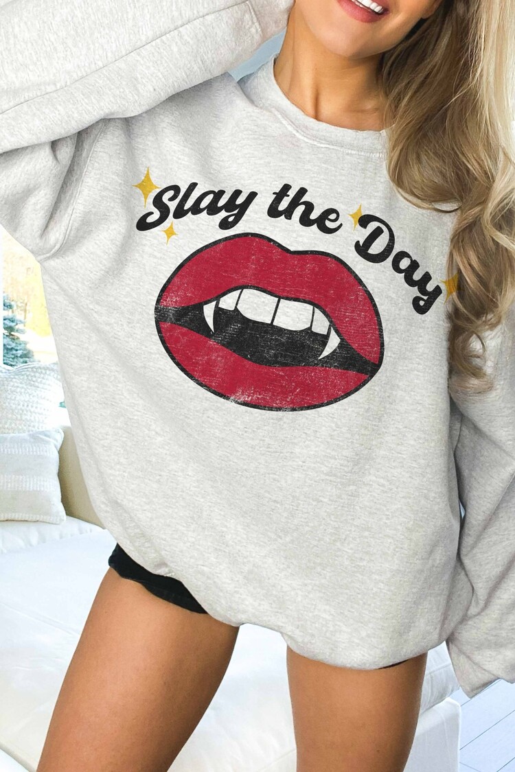 Slay the Day Graphic Sweatshirt