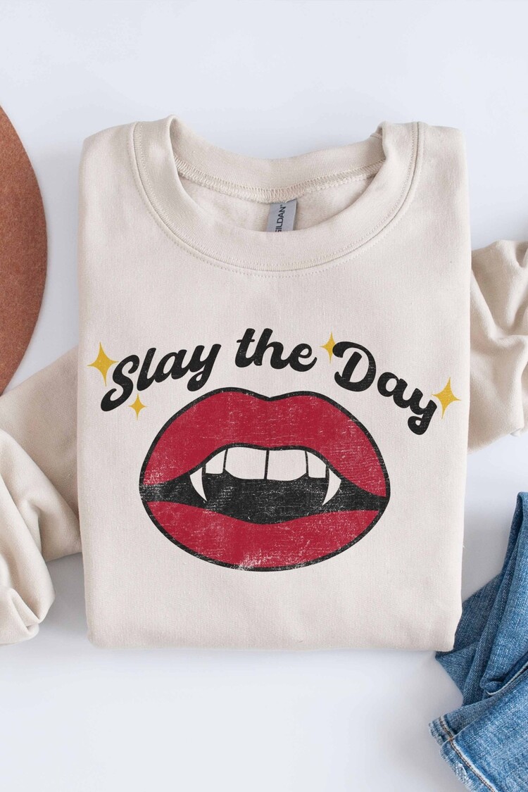 Slay the Day Graphic Sweatshirt