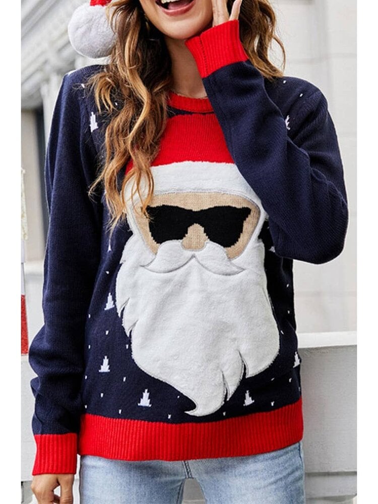 Santa w/Sunglasses Sweater