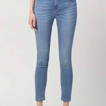 Crop Skinny Denim Pants