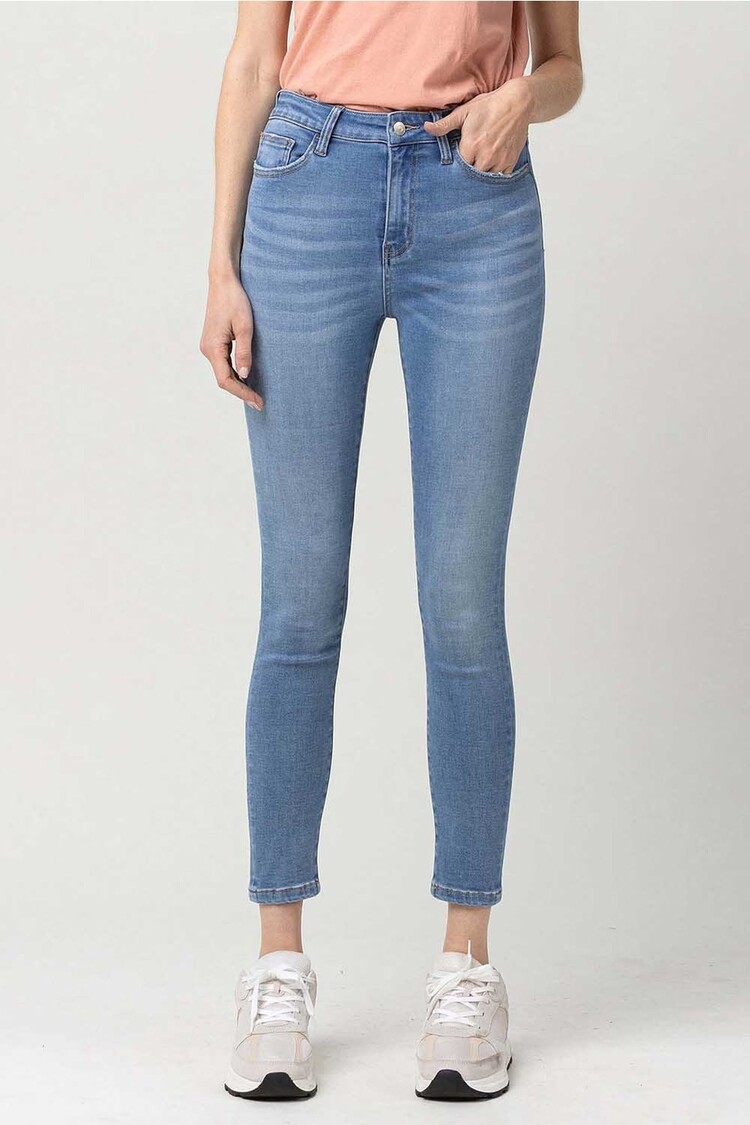 Crop Skinny Denim Pants