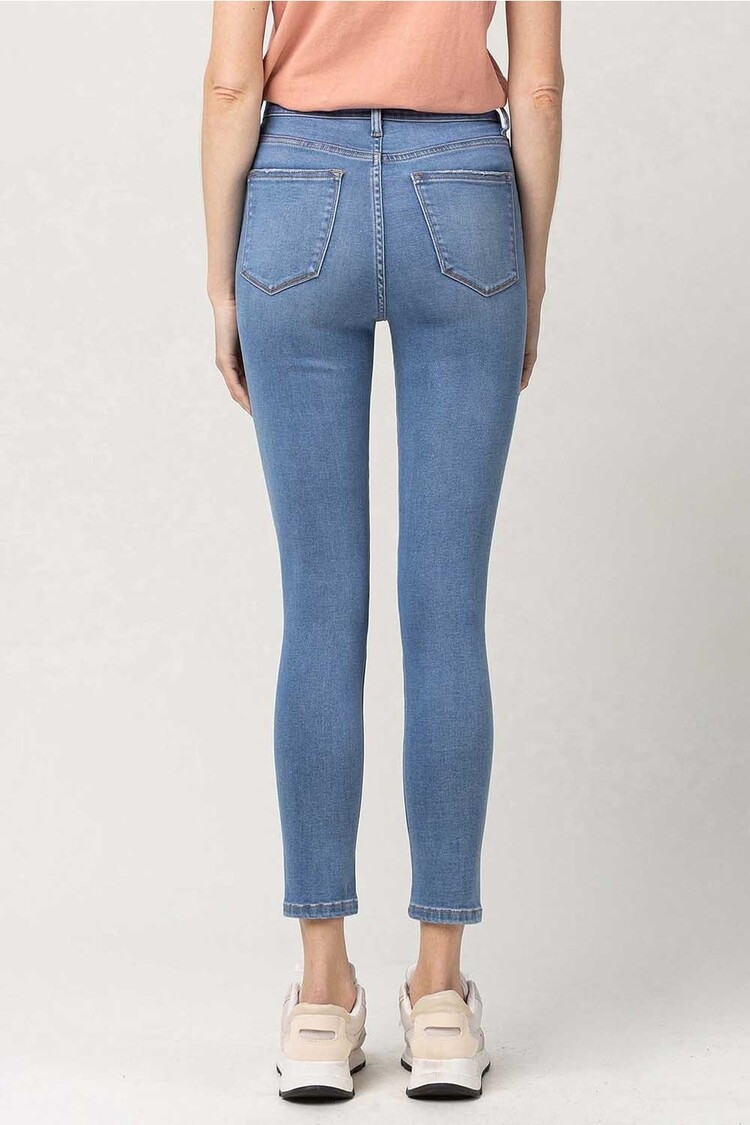Crop Skinny Denim Pants