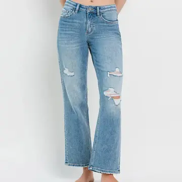 High Rise Dad Jeans