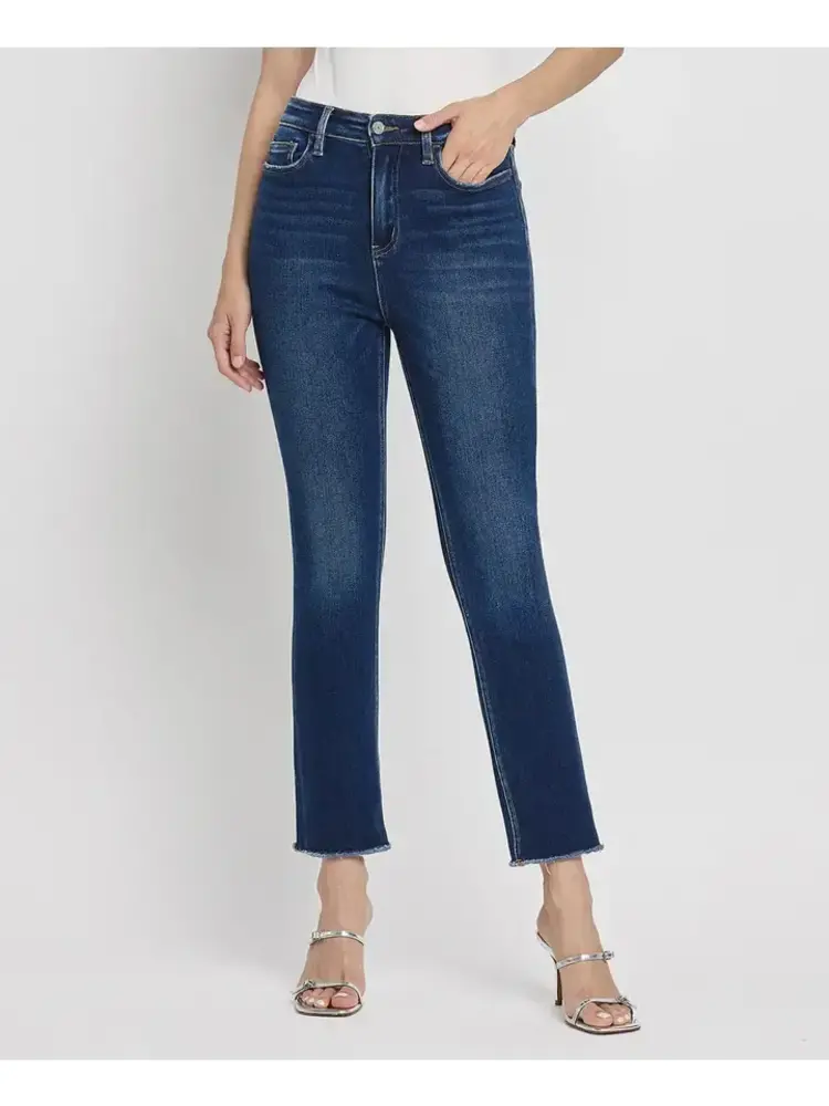 Super High Rise Stretch Slim Straight Jeans