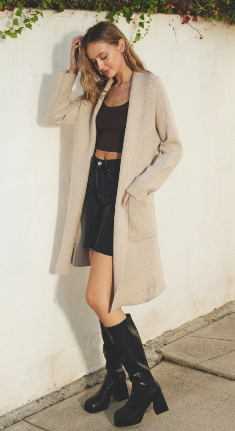 Cozy Long Cardigan