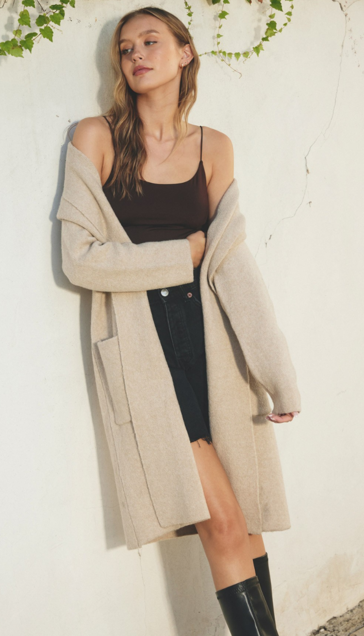 Cozy Long Cardigan