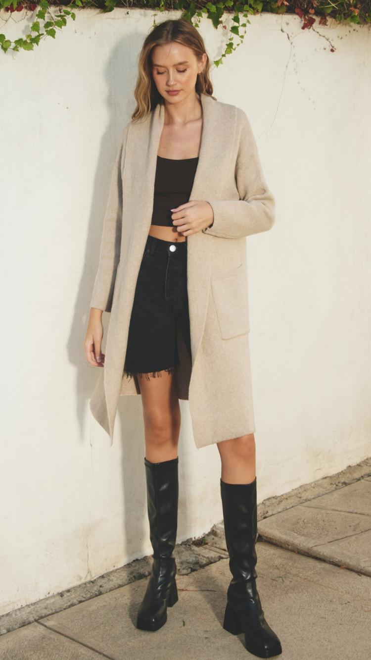 Cozy Long Cardigan