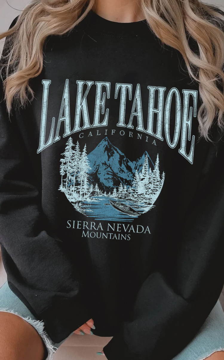Unisex Lake Tahoe Brushed Sweatshirt