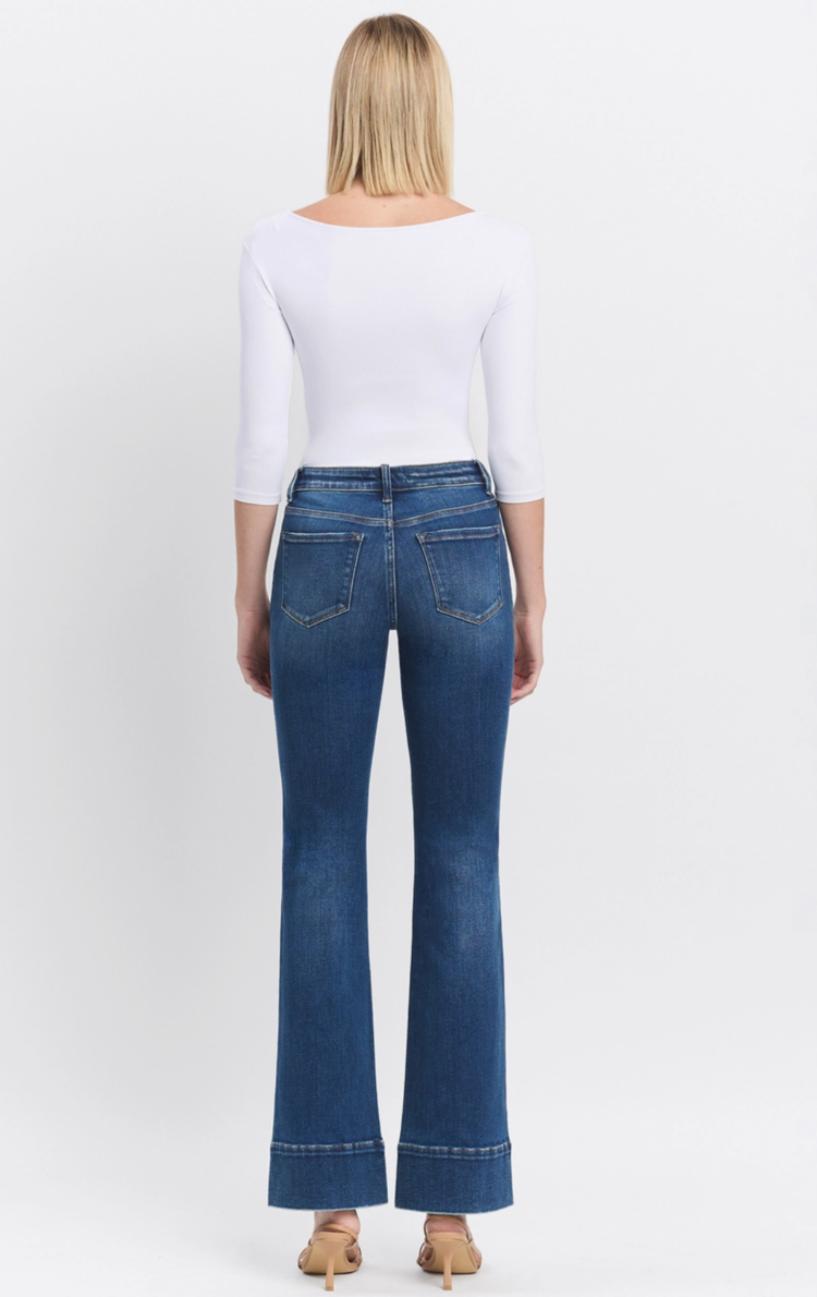 High Rise Bootcut Trouser  Jeans