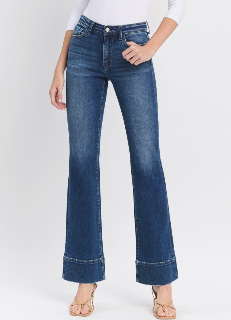 High Rise Bootcut Trouser  Jeans