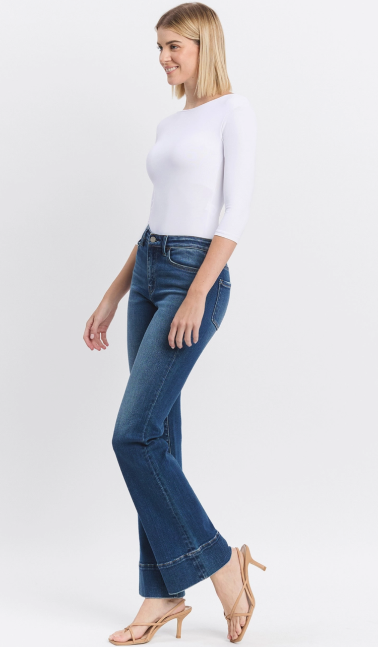 High Rise Bootcut Trouser  Jeans