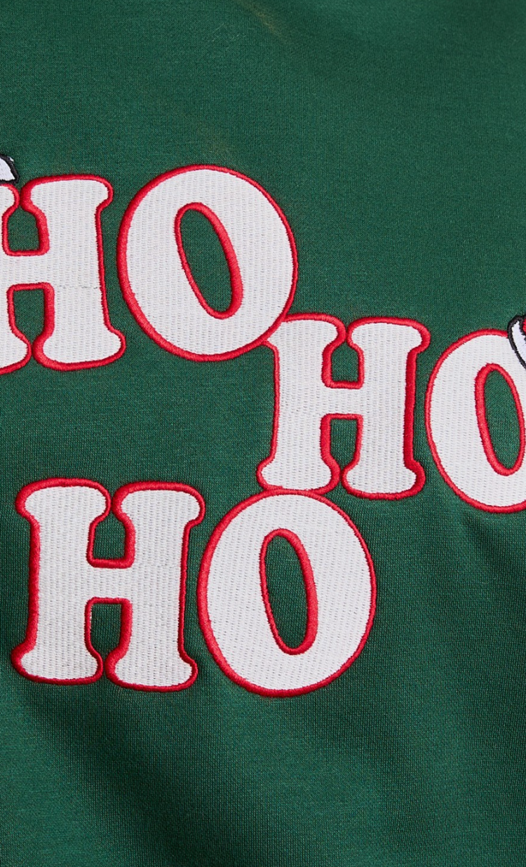 HoHoHo Fleece Sweatshirt