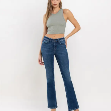 Mid Rise Bootcut Jeans