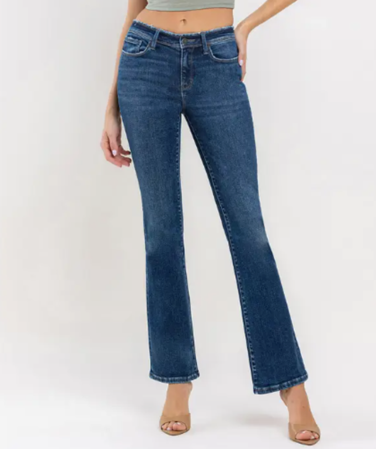 Mid Rise Bootcut Jeans