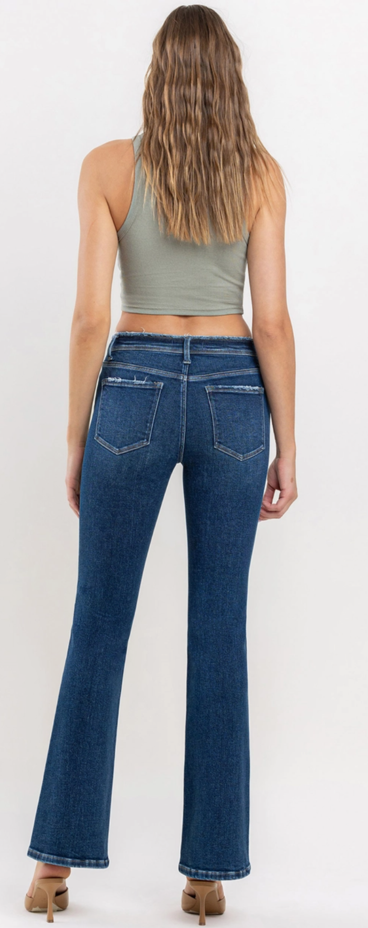 Mid Rise Bootcut Jeans
