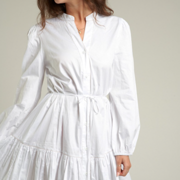 Long Sleeve Button Down Shirt Dress