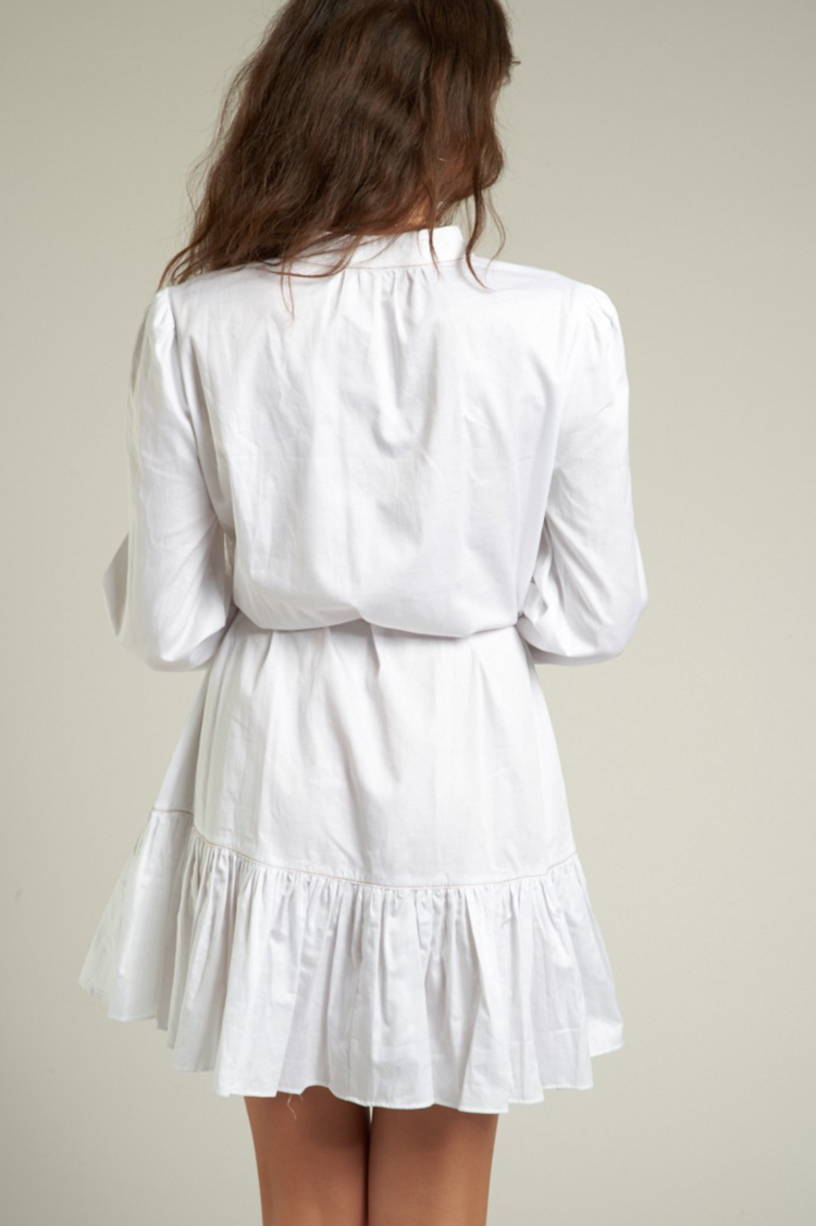 Long Sleeve Button Down Shirt Dress