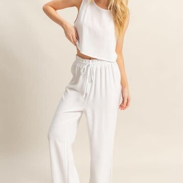 2-Piece Sleeveless Top/Pant Set