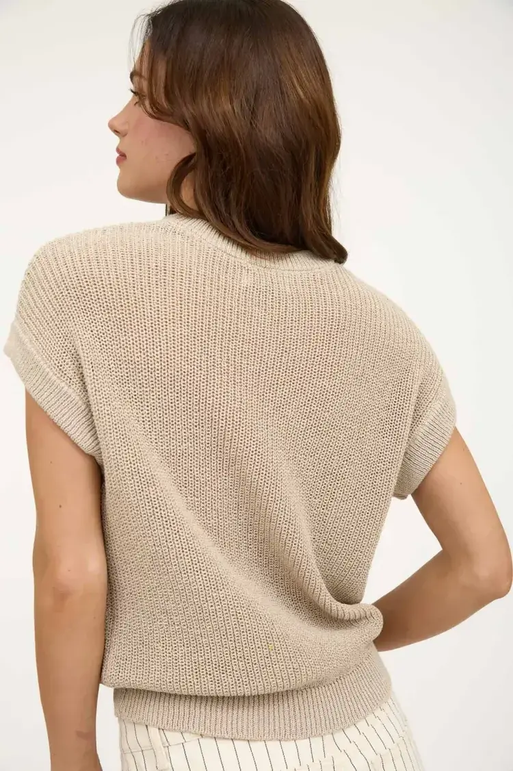 Sheer Batwing Sweater Top