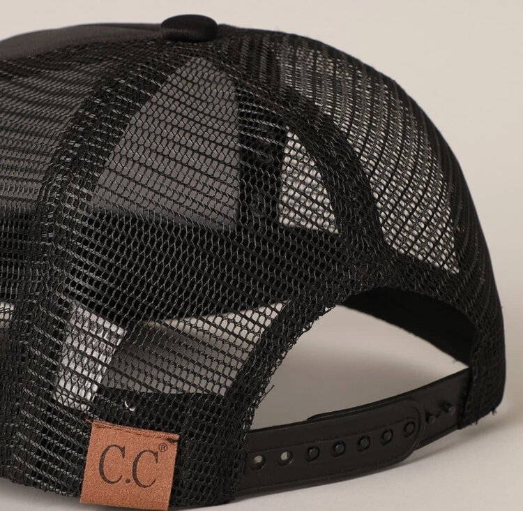 Bride Rhinestone Trucker Cap