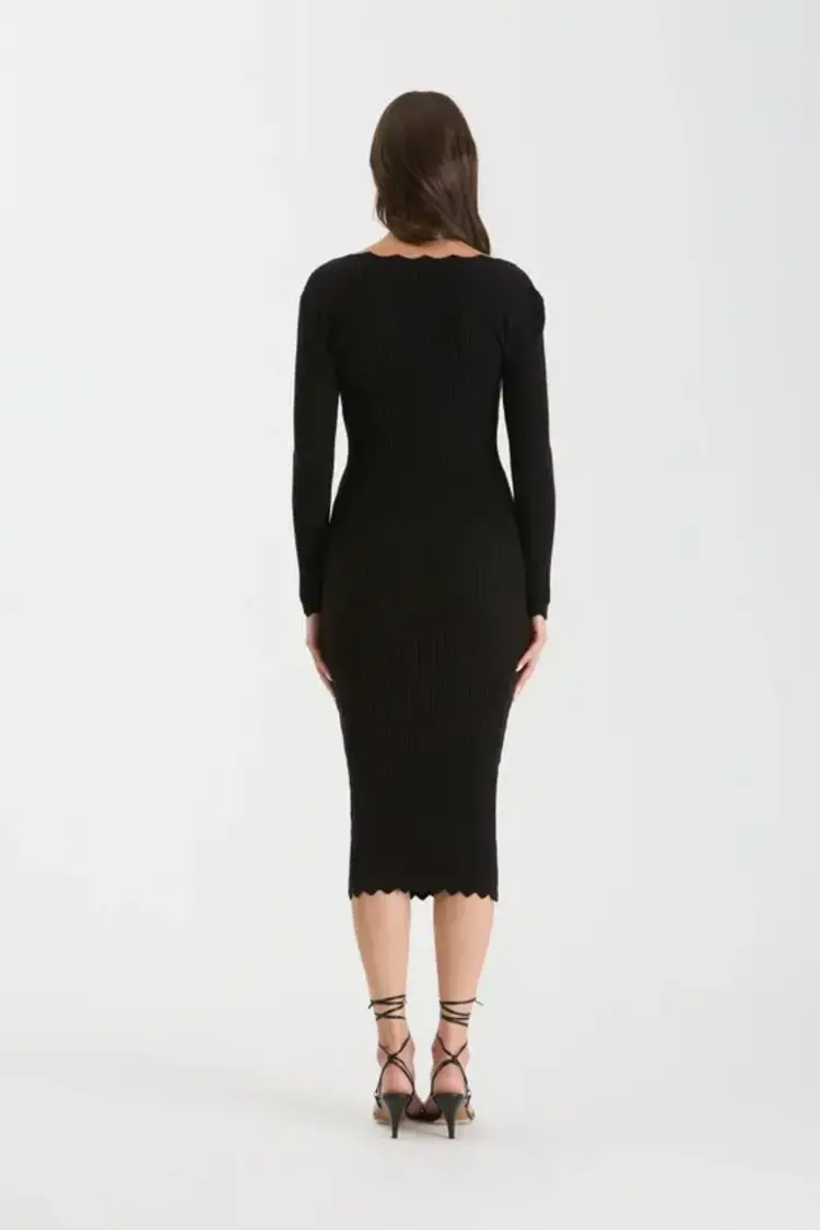 Ribbed Sweater Dress