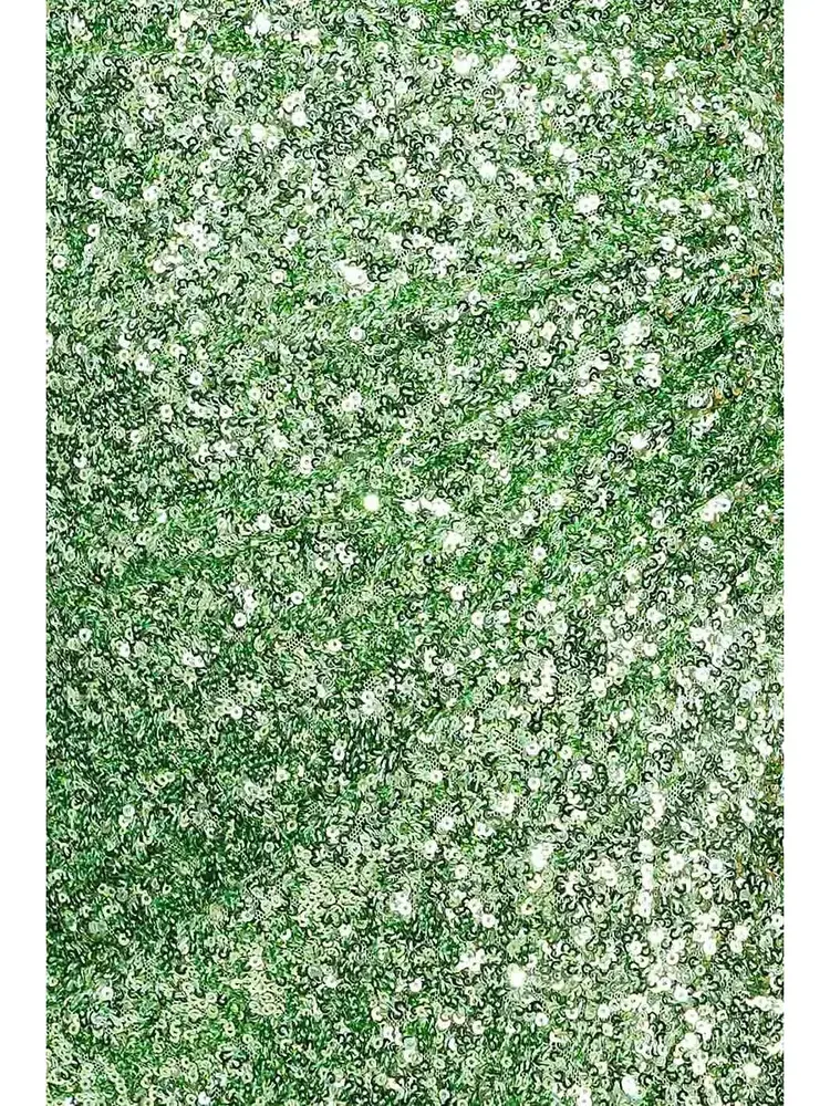 Strapless Sequin Dress