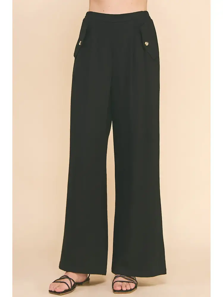 Soft Linen Pants w/Pockets