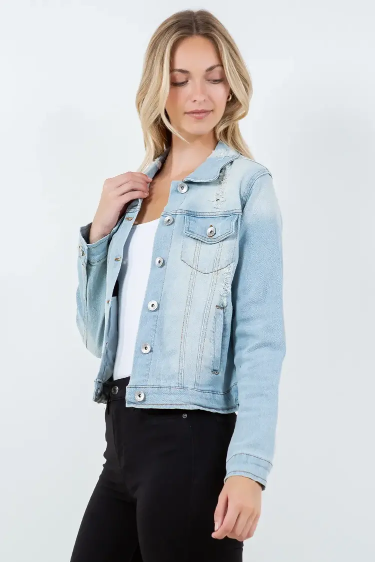 Stretch Classic Denim Jacket