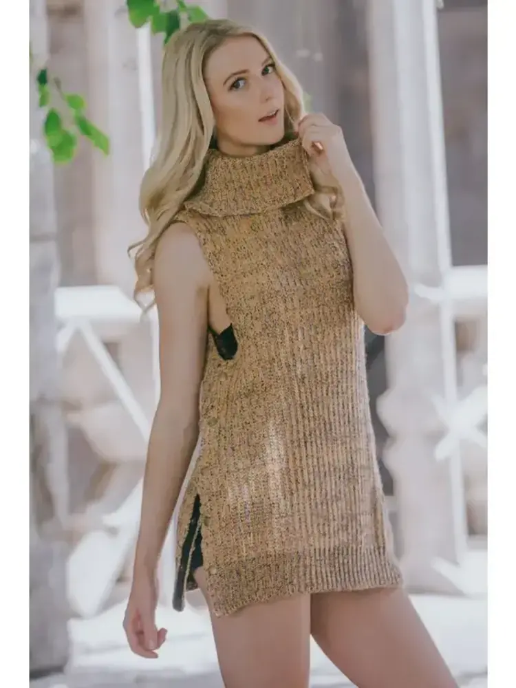 Turtleneck Sweater Top