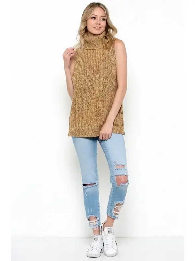 Turtleneck Sweater Top