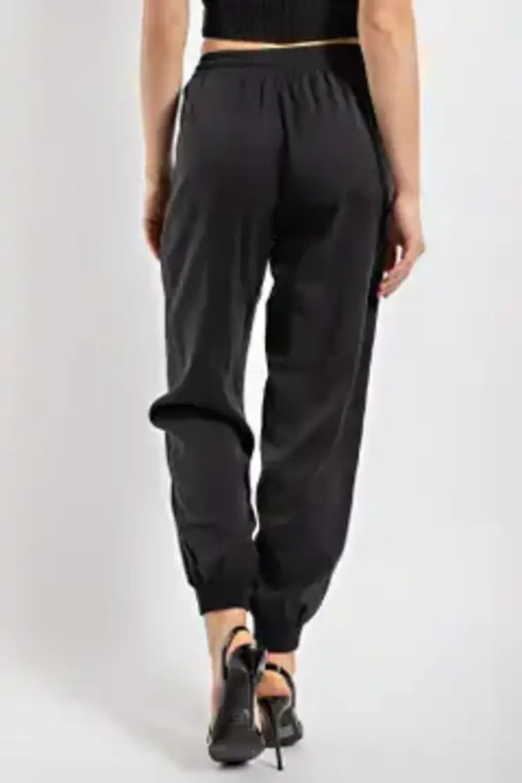 Elastic Waist Jogger Pants