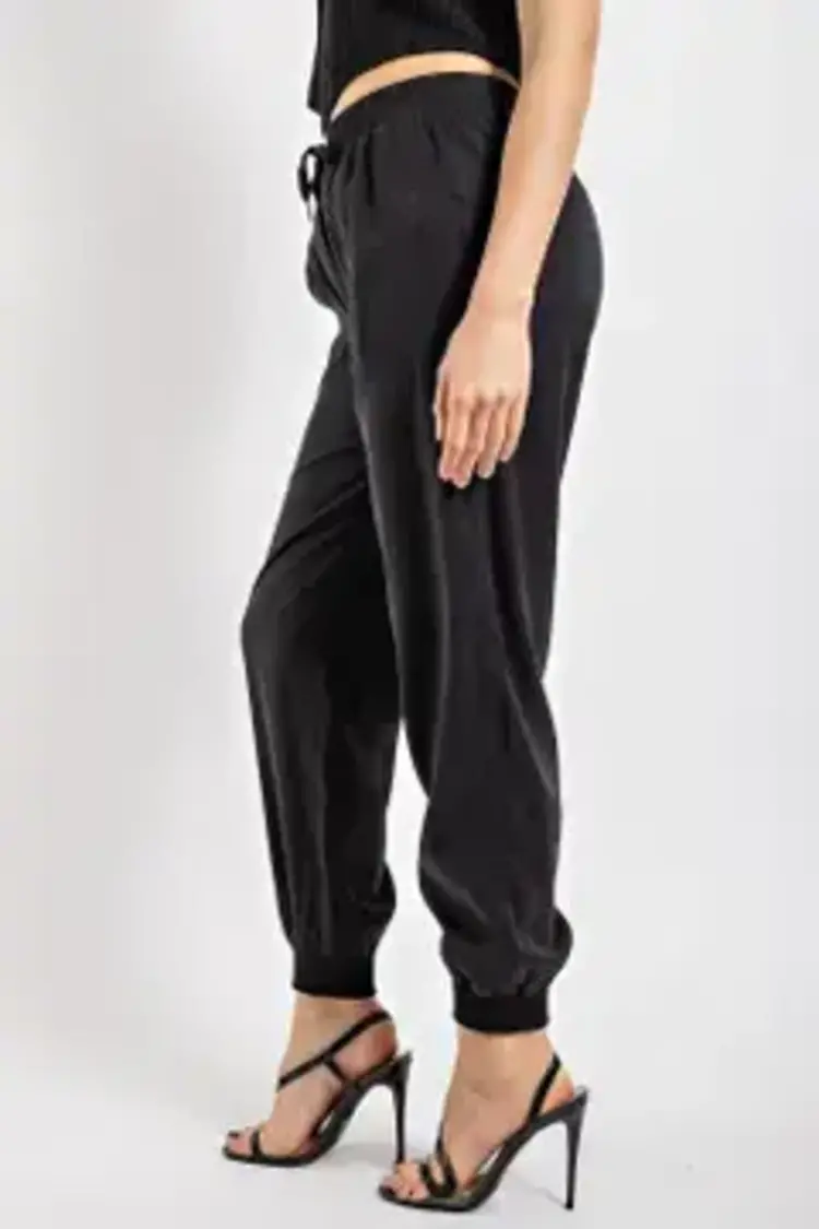 Elastic Waist Jogger Pants