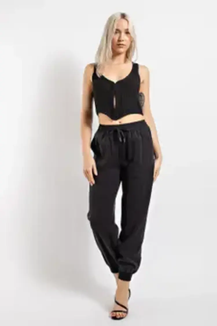 Elastic Waist Jogger Pants