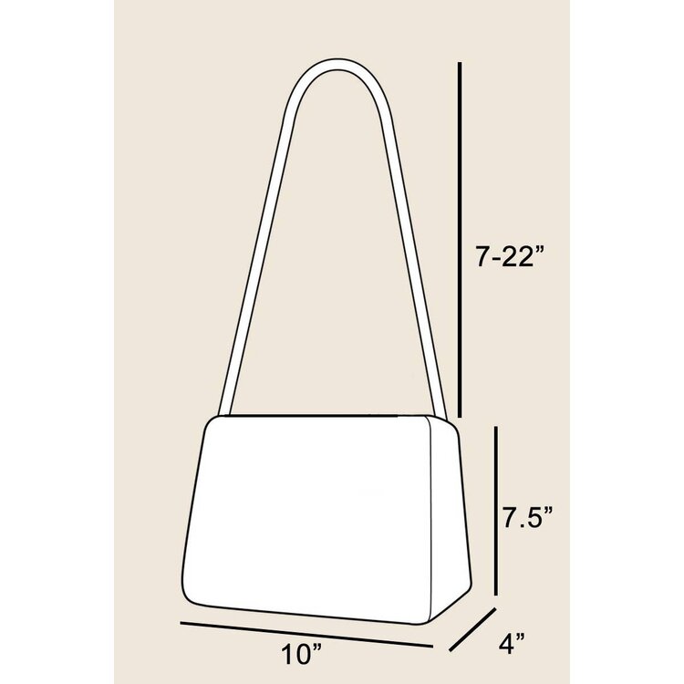 Faux Leather Handle Boxy Hand Bag Leopard Print