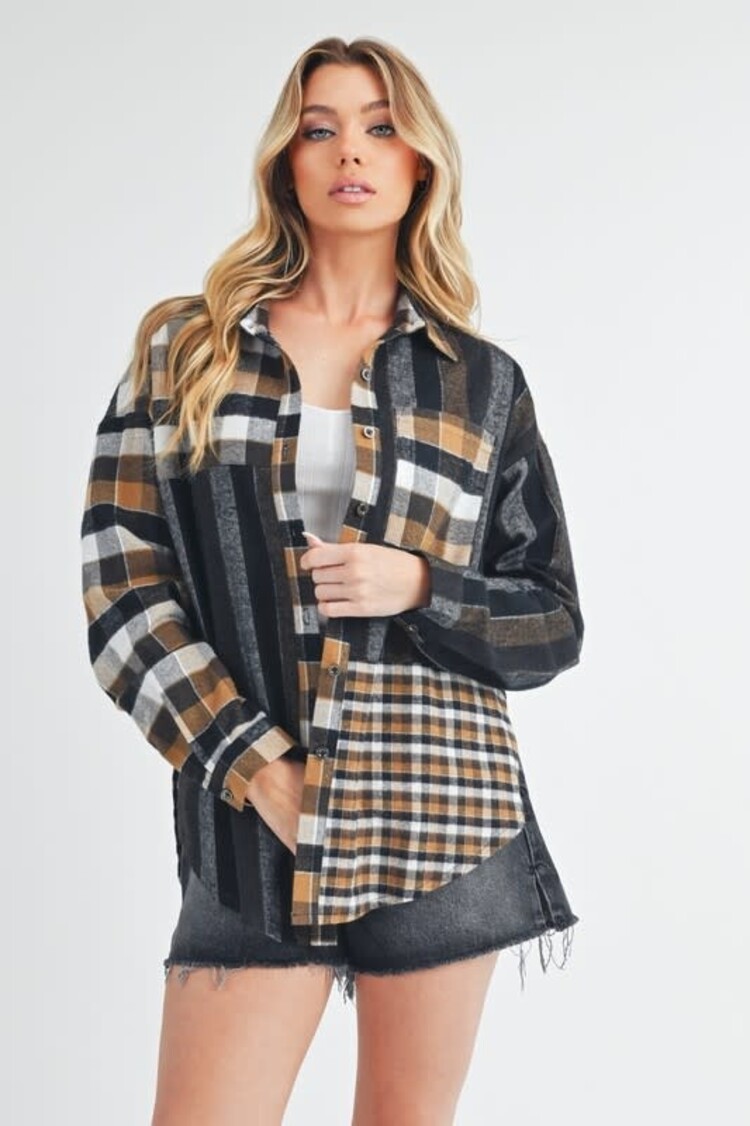 Plaid Flannel Shirt