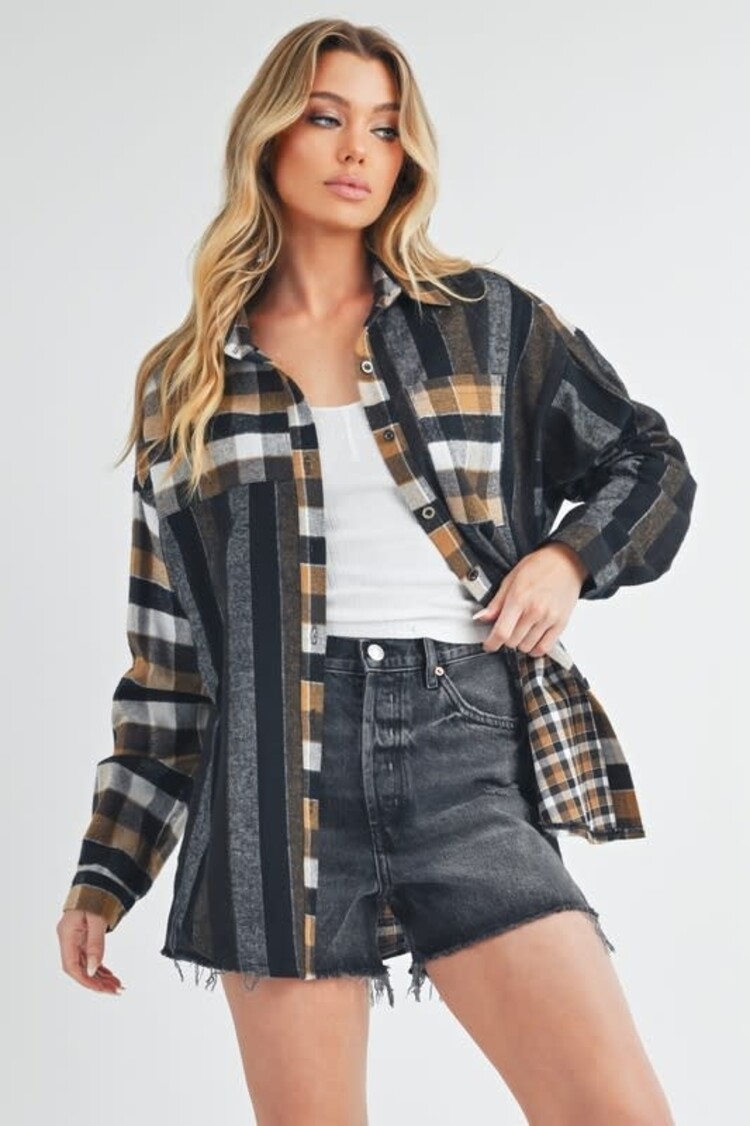 Plaid Flannel Shirt