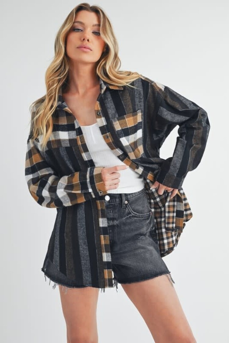 Plaid Flannel Shirt