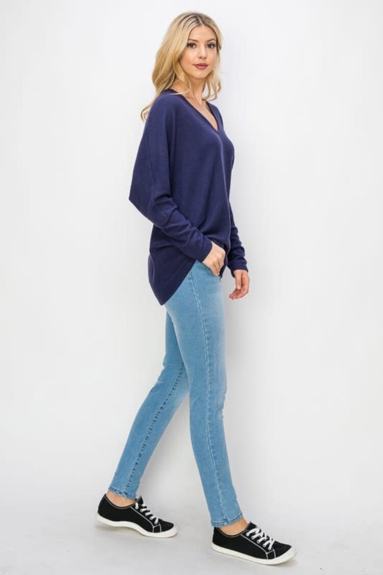 White Agate Sweater Top