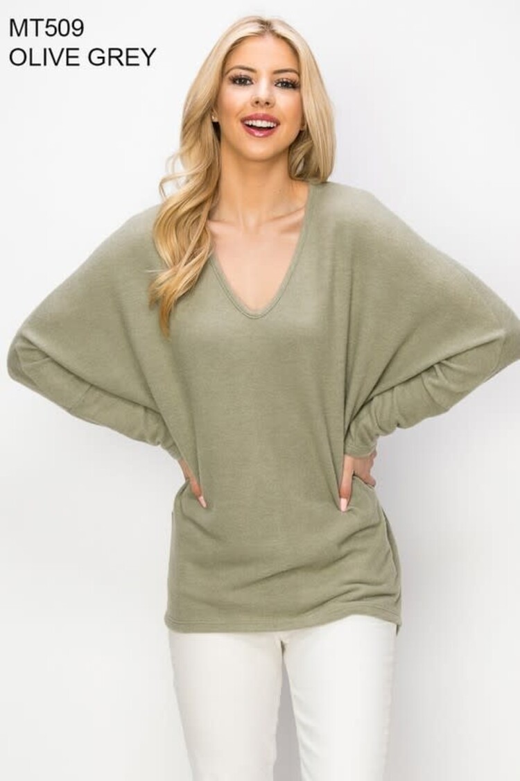 White Agate Sweater Top