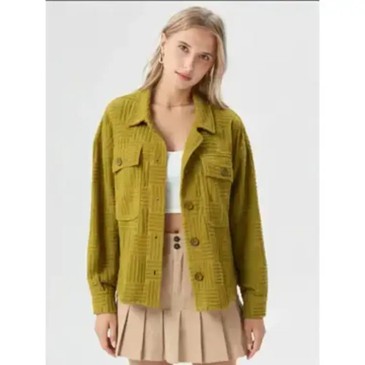 Embossed Soft Shacket