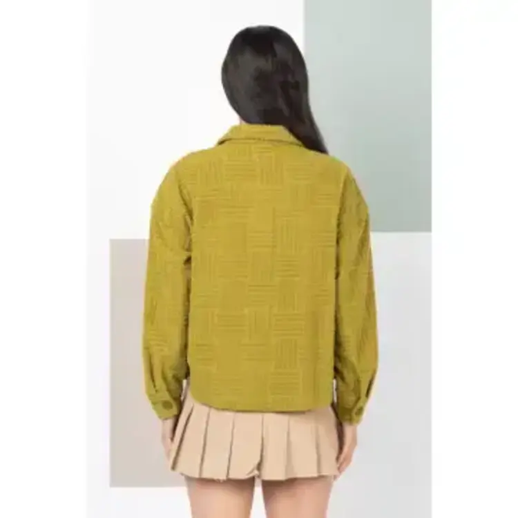 Embossed Soft Shacket