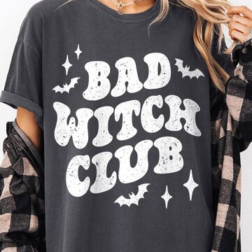 Golden Rose Co Bad Witch Club Graphic Tee